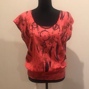 Charlotte Russe pink blouse - XS - EUC